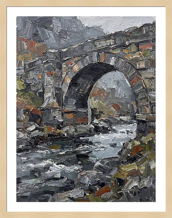 Stone Bridge Over Water