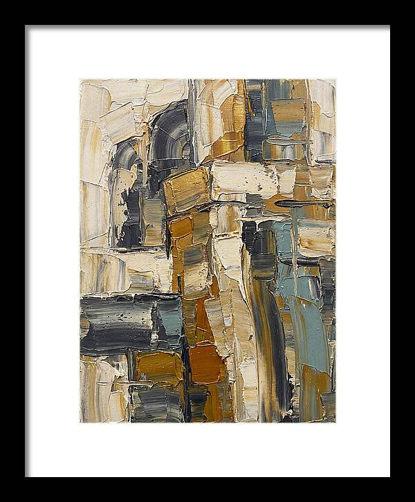 Stone Building Abstract