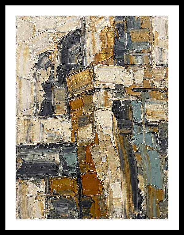 Stone Building Abstract