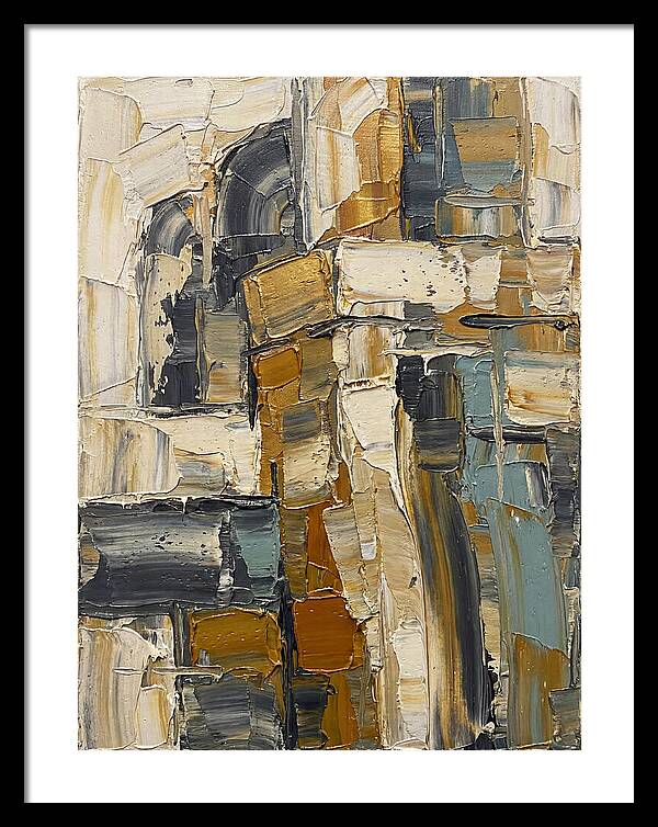 Stone Building Abstract