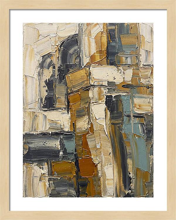 Stone Building Abstract