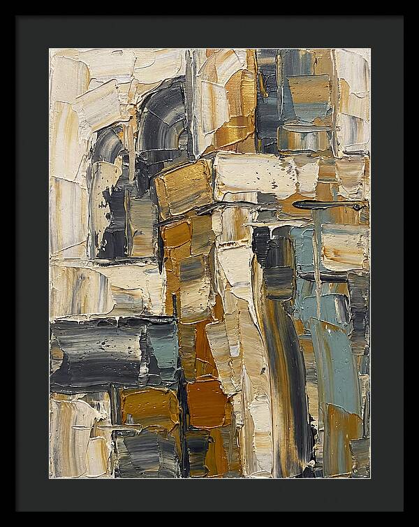 Stone Building Abstract