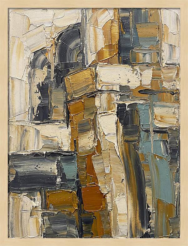Stone Building Abstract