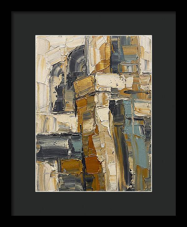 Stone Building Abstract