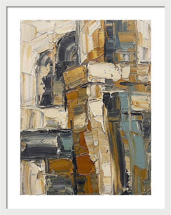Stone Building Abstract