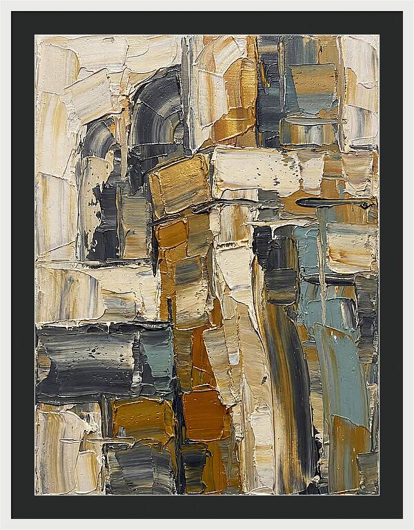 Stone Building Abstract