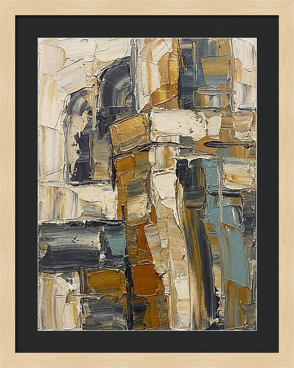 Stone Building Abstract