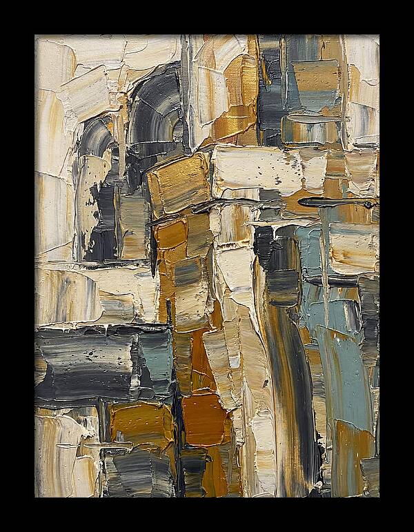 Stone Building Abstract