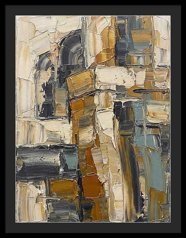 Stone Building Abstract