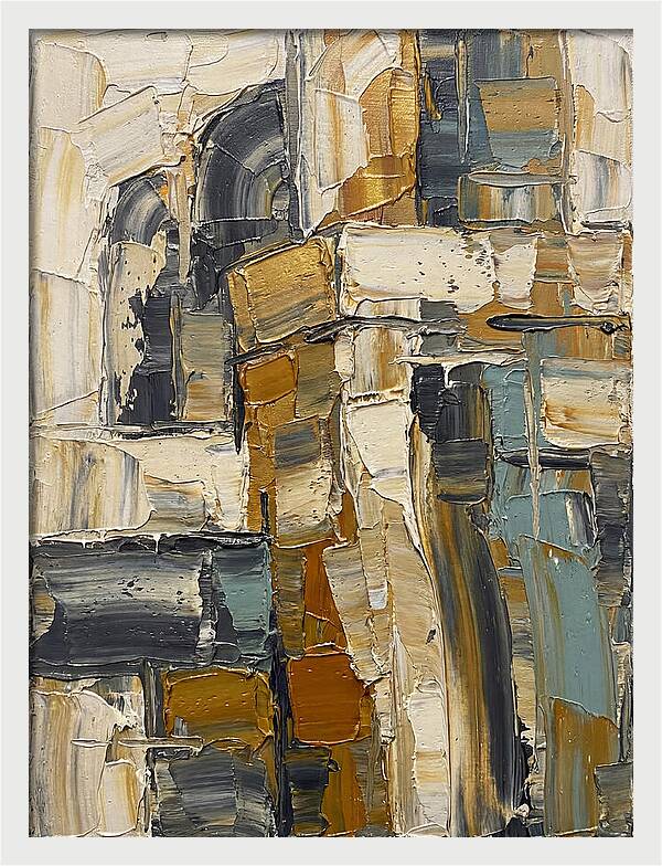 Stone Building Abstract