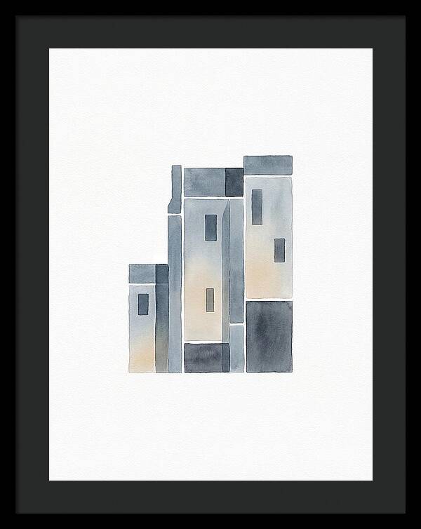 Stone Building Composition