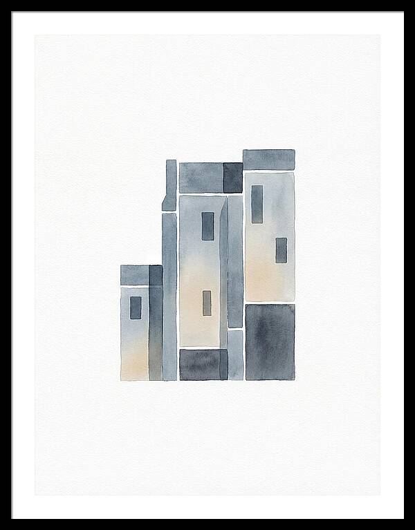 Stone Building Composition