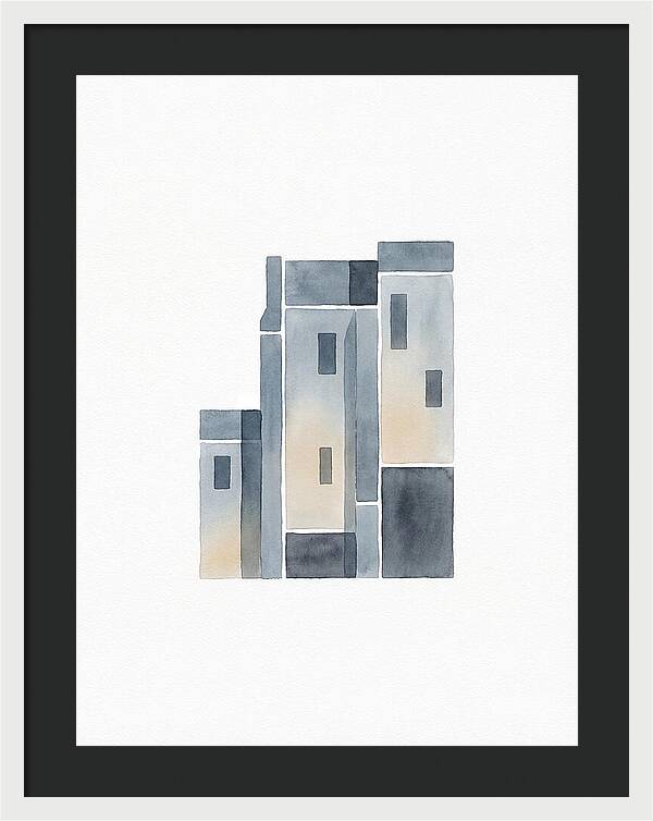 Stone Building Composition