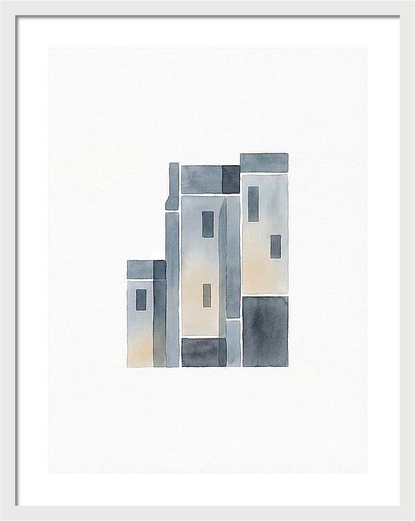 Stone Building Composition