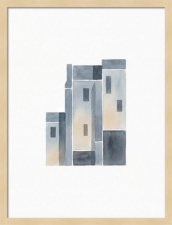 Stone Building Composition