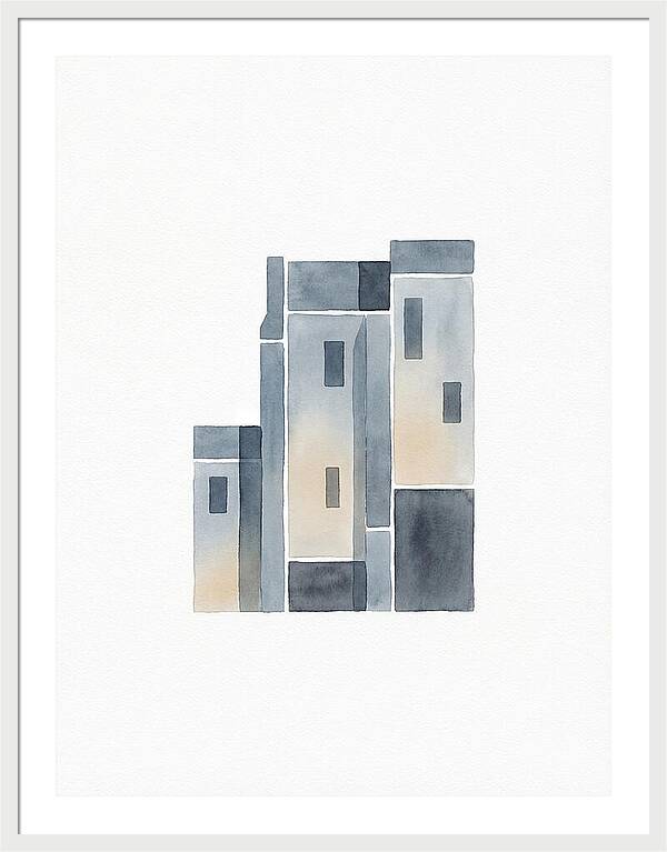 Stone Building Composition