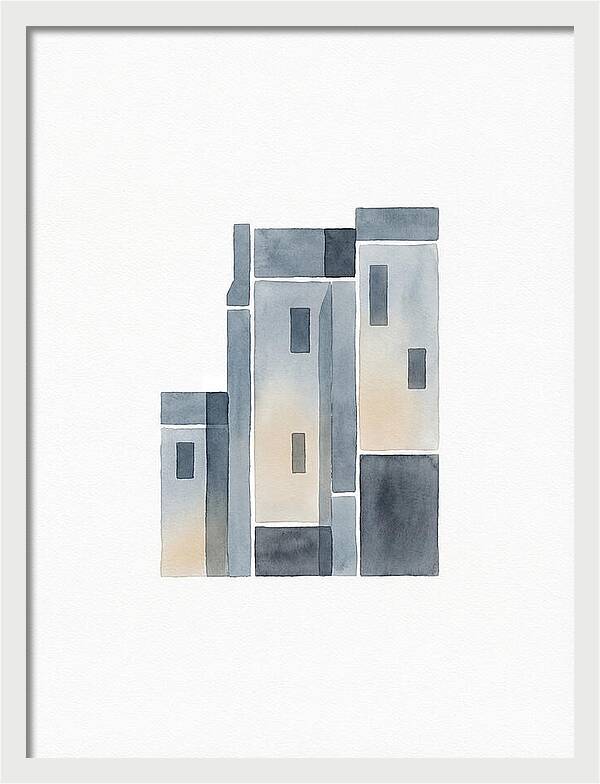 Stone Building Composition
