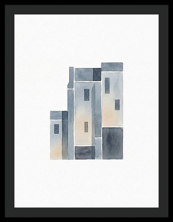 Stone Building Composition