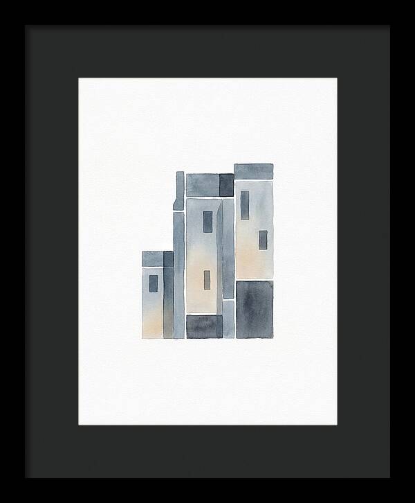 Stone Building Composition