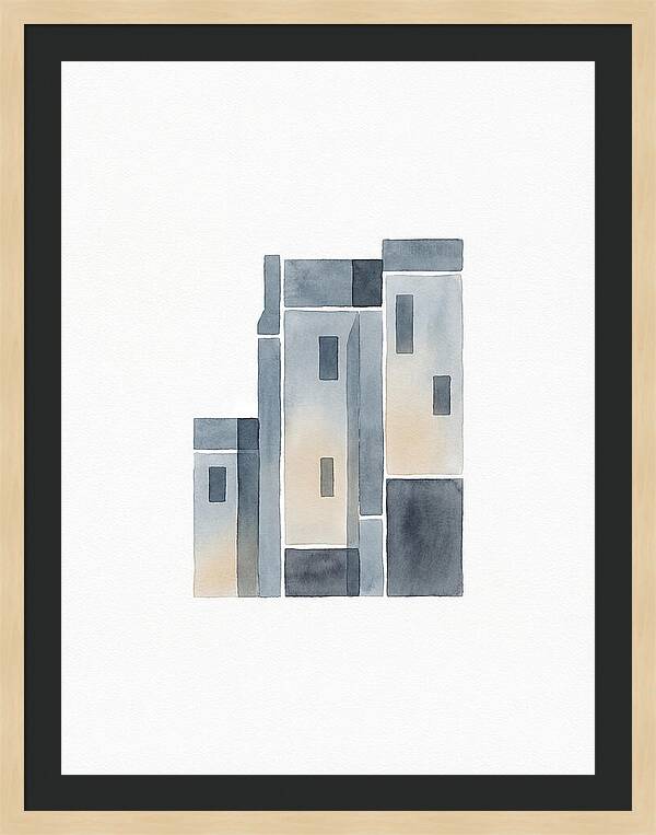 Stone Building Composition