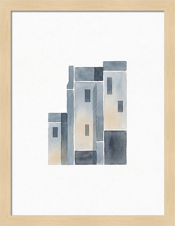 Stone Building Composition