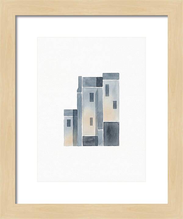 Stone Building Composition