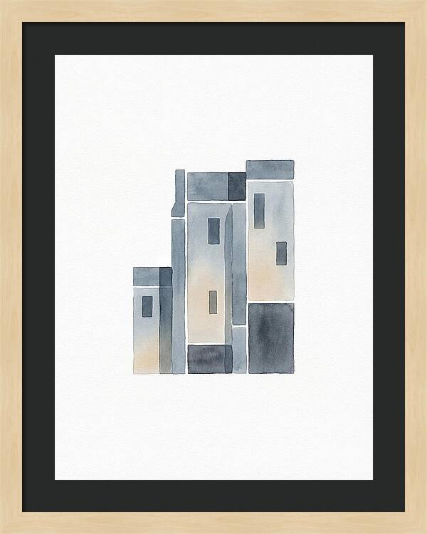 Stone Building Composition