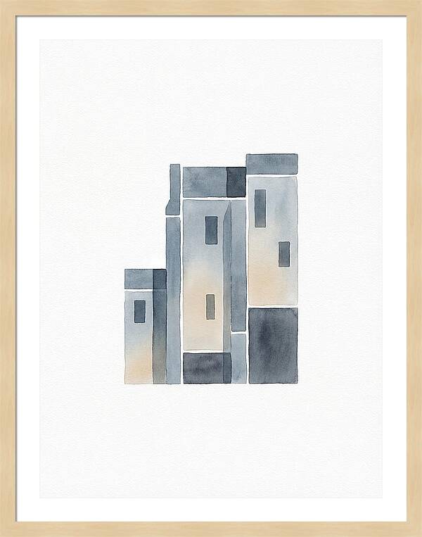 Stone Building Composition