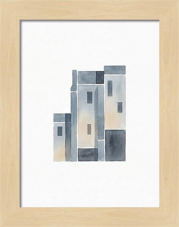 Stone Building Composition