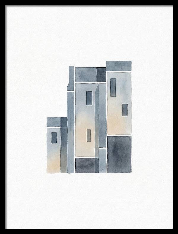 Stone Building Composition