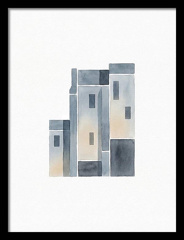 Stone Building Composition