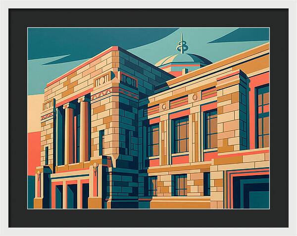 Stone Building Facade