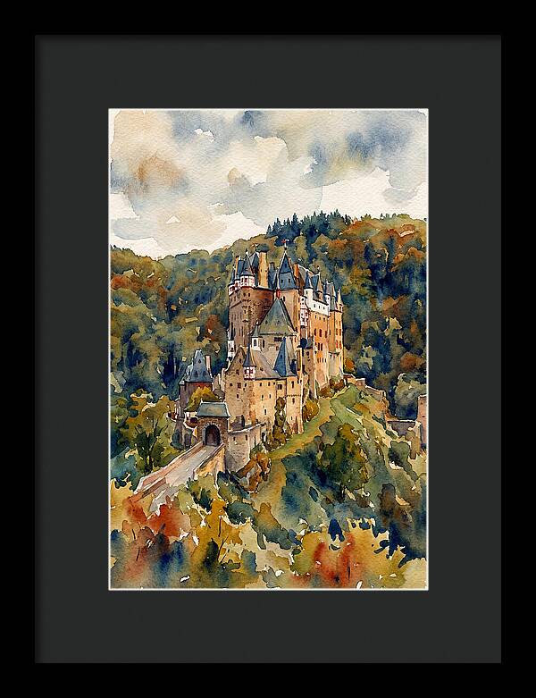Stone Castle Among The Trees