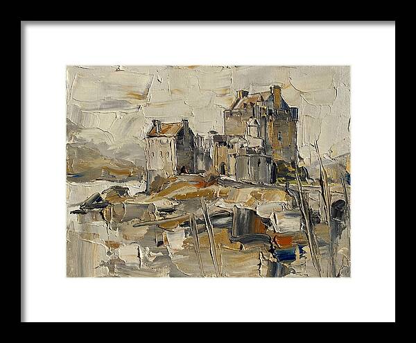Stone Castle In Soft Hues