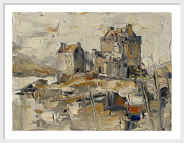 Stone Castle In Soft Hues