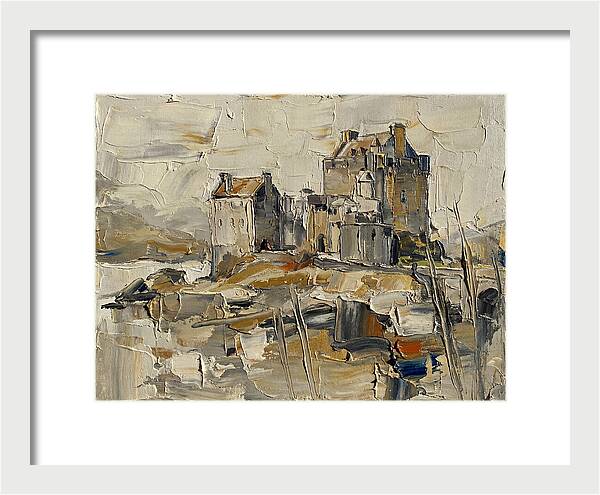 Stone Castle In Soft Hues