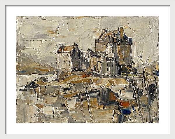 Stone Castle In Soft Hues