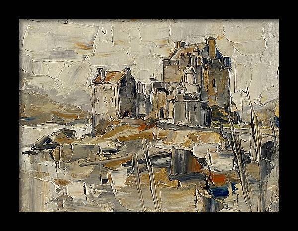 Stone Castle In Soft Hues