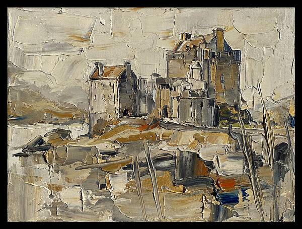 Stone Castle In Soft Hues