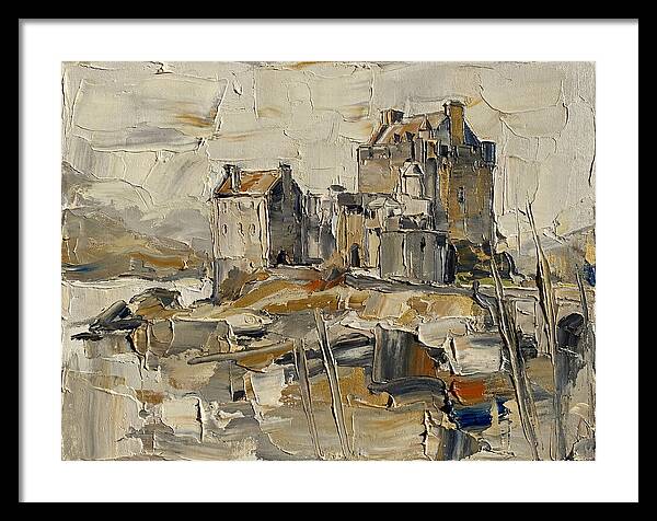 Stone Castle In Soft Hues