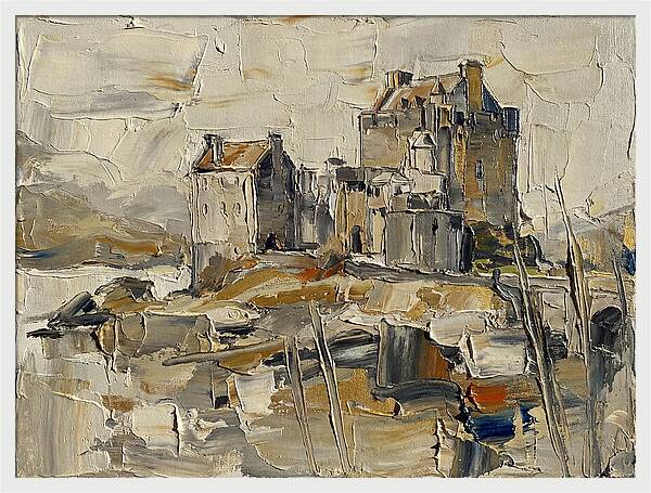 Stone Castle In Soft Hues