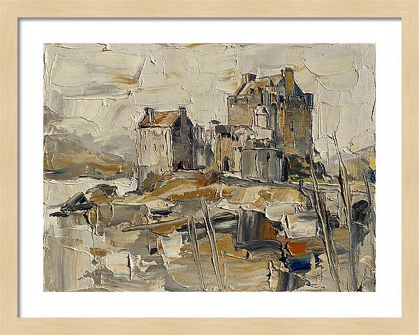 Stone Castle In Soft Hues
