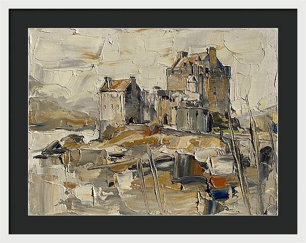 Stone Castle In Soft Hues