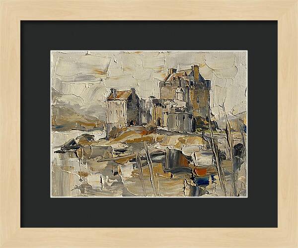 Stone Castle In Soft Hues