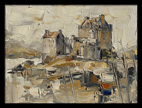 Stone Castle In Soft Hues