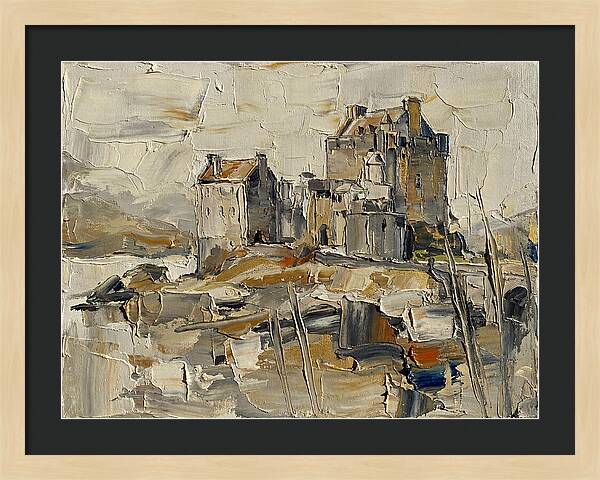 Stone Castle In Soft Hues