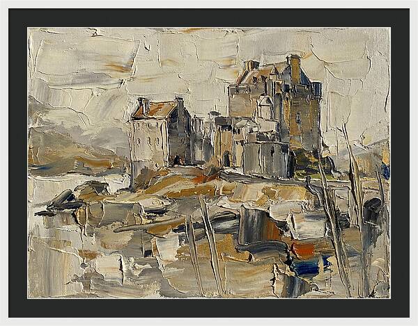 Stone Castle In Soft Hues