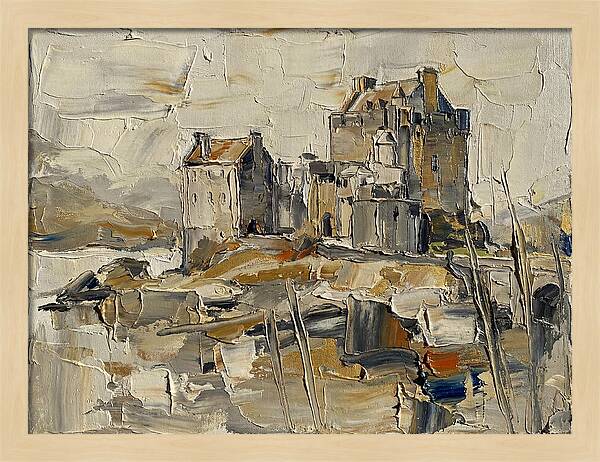 Stone Castle In Soft Hues