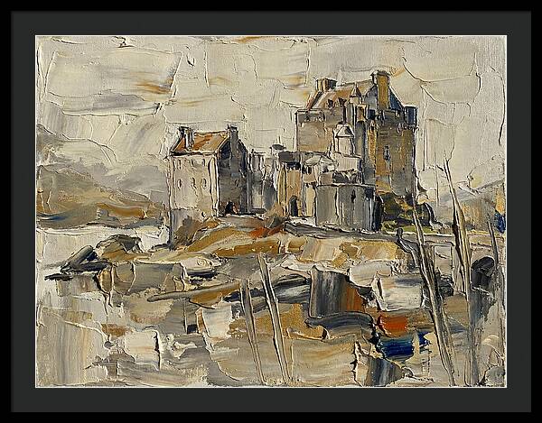 Stone Castle In Soft Hues
