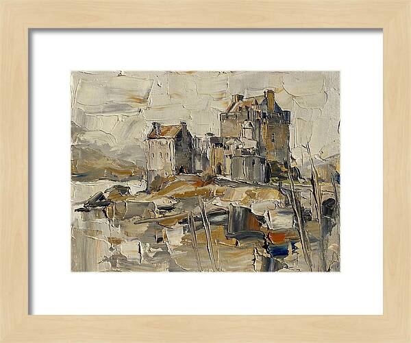 Stone Castle In Soft Hues